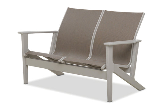 Wexler Sling Chat Height Loveseat w/ MGP Arms