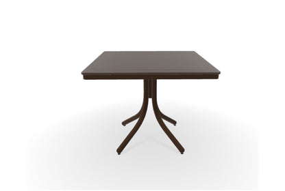 Slat 36" Square Dining Height Table w/ hole