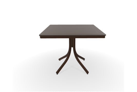 Slat 36" Square Dining Height Table w/ hole
