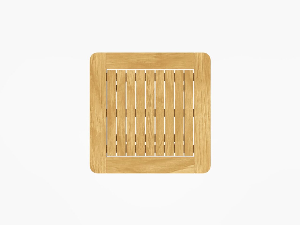 Foundations 24″ Square Teak Side Table