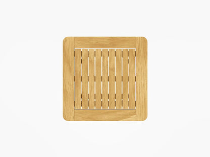 Foundations 24″ Square Teak Side Table