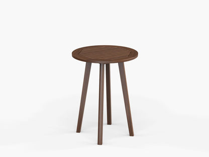 Foundations 28″ Round Ipe Hi Dining Table