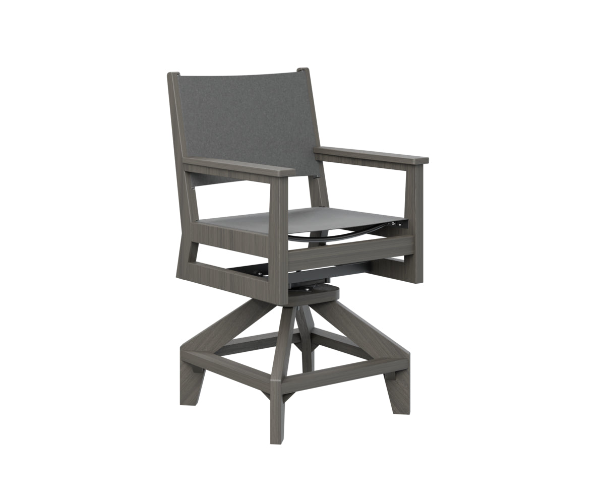 Mayhew Sling Swivel Counter Chair
