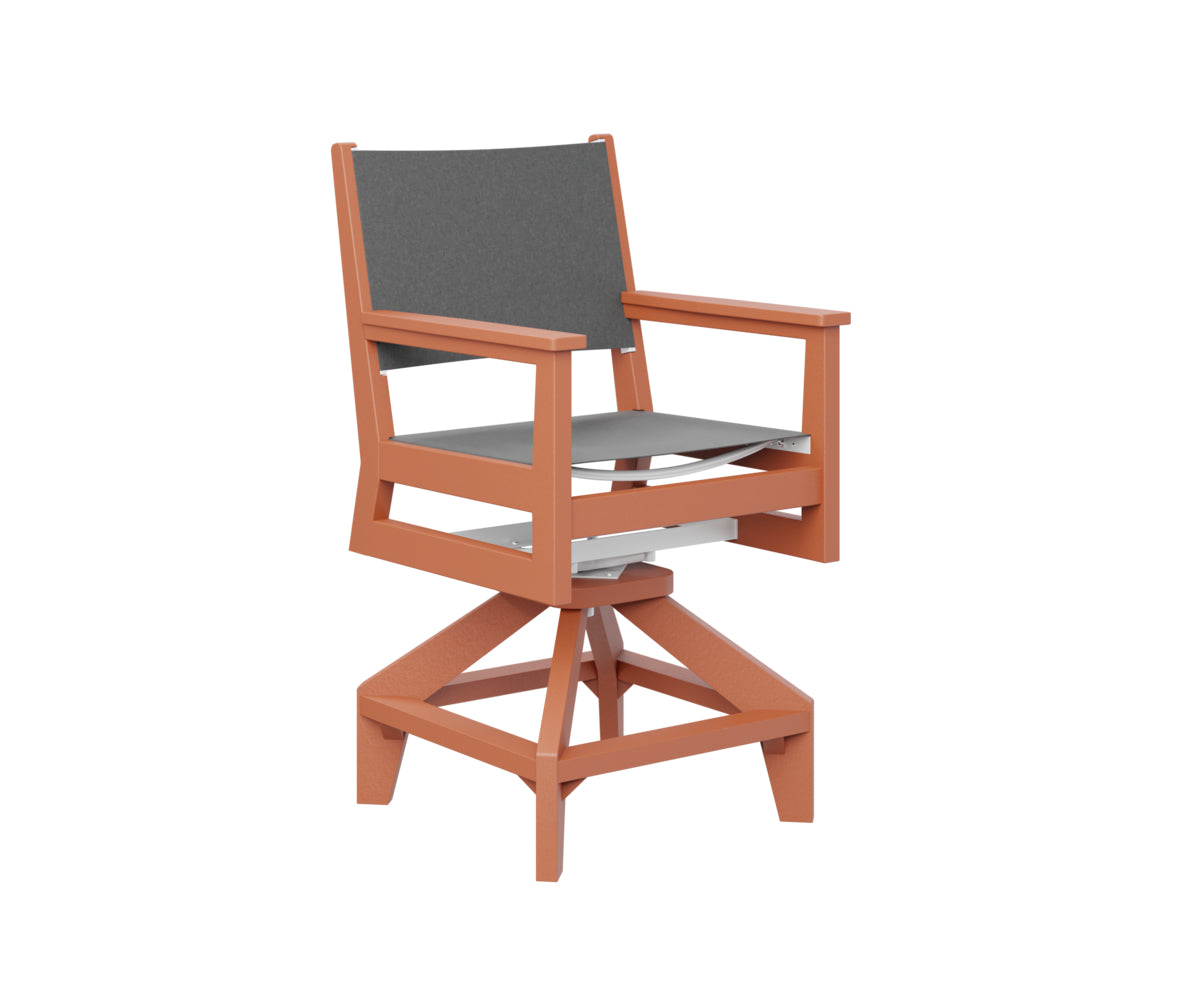 Mayhew Sling Swivel Counter Chair