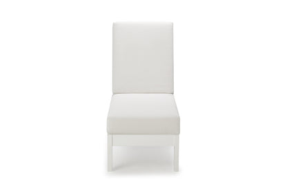 Leeward Three Position Lay-flat Armless Chaise