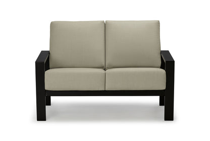 Larssen Cushion Collection Two-Seat Loveseat