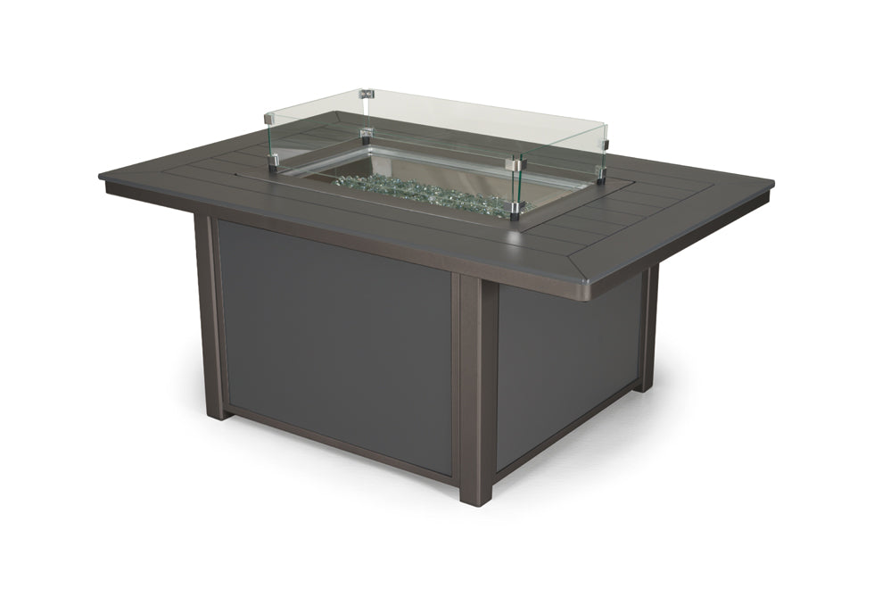MGP Top Fire Tables 36" x 54" Rectangular MGP Top Fire Table