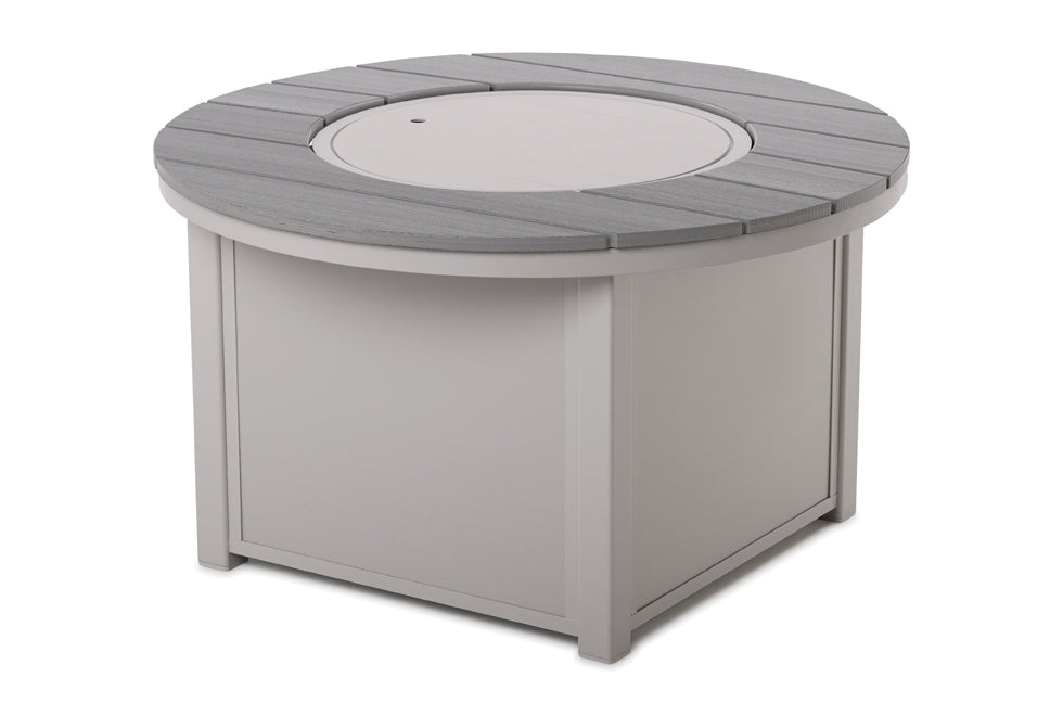 Rustic Fire Tables 42" Round Rustic Top Fire Table