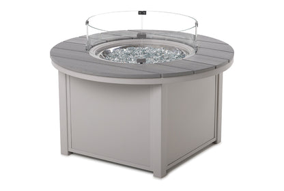 Rustic Fire Tables 42" Round Rustic Top Fire Table
