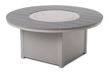 Rustic Fire Tables 54" Round Rustic Top Fire Table