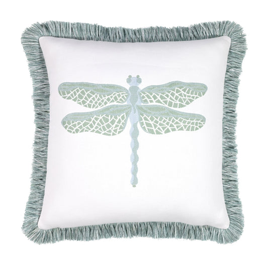 Dragonfly Surf 20"x20" Toss Pillow