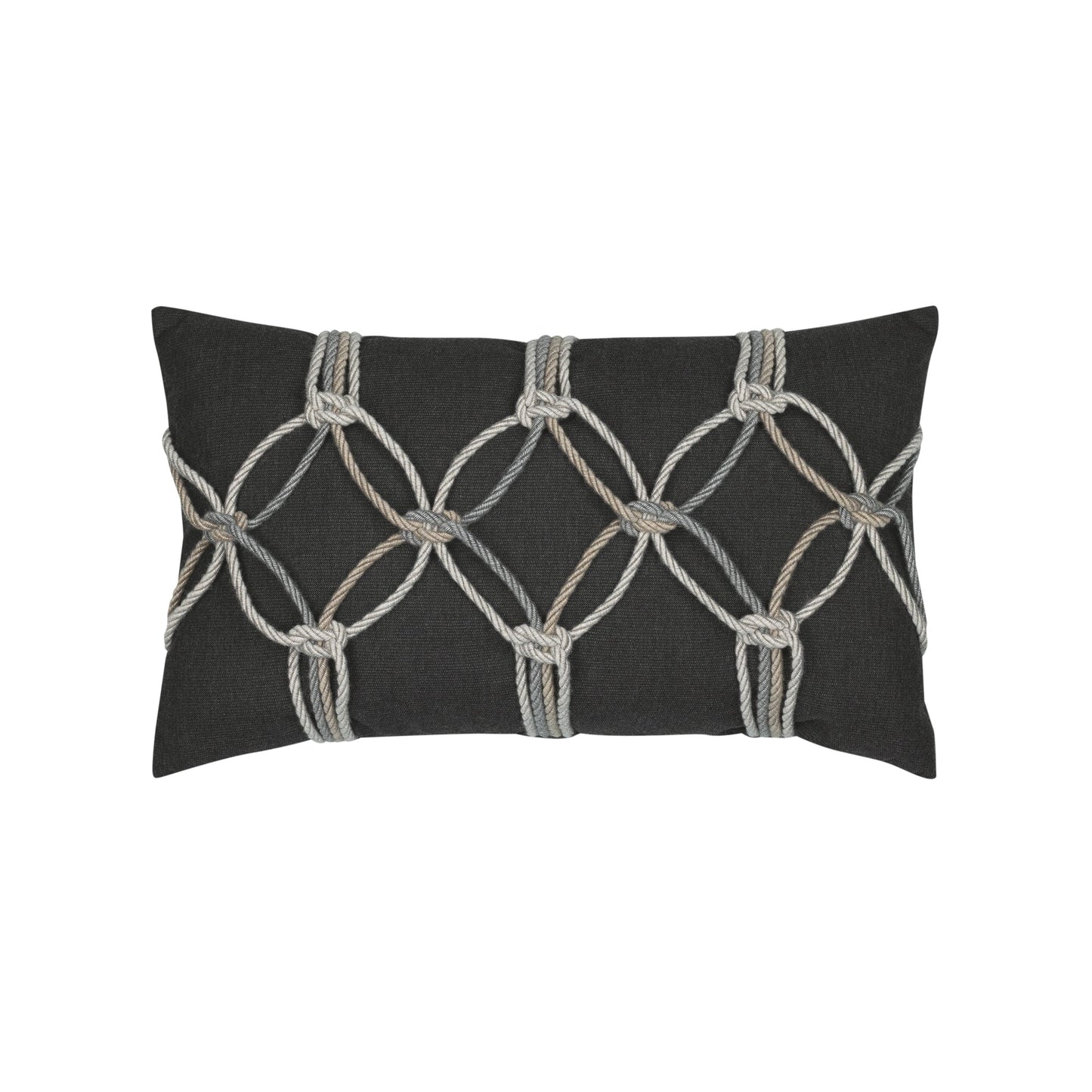 Carbon Rope 12"x20" Toss Pillow
