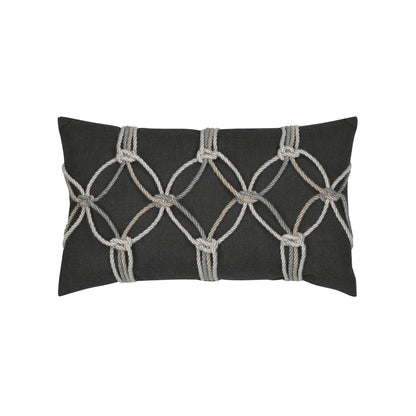 Carbon Rope 12"x20" Toss Pillow
