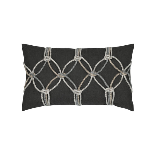 Carbon Rope 12"x20" Toss Pillow