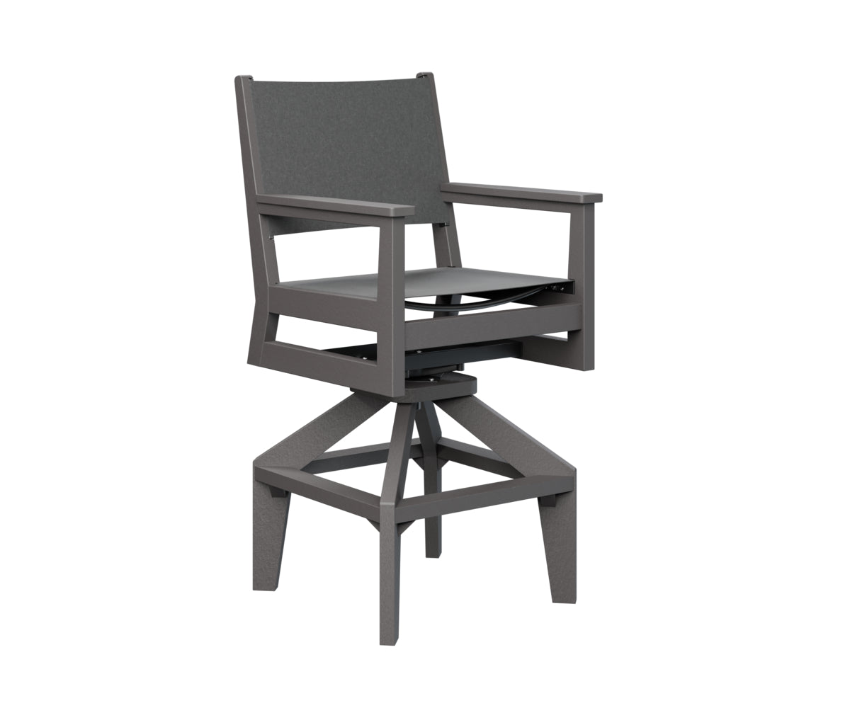 Mayhew Sling Swivel Bar Chair