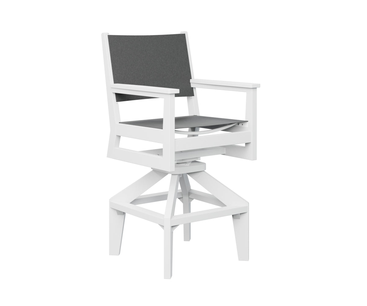 Mayhew Sling Swivel Bar Chair