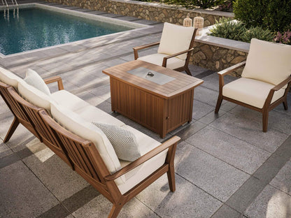 Glow 48″ Rectangular Fire Table