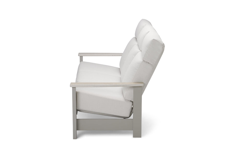 Leeward Supreme Three-Seat Sofa w/ Rustic Arms