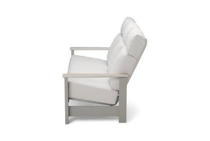 Leeward Supreme Three-Seat Sofa w/ Rustic Arms