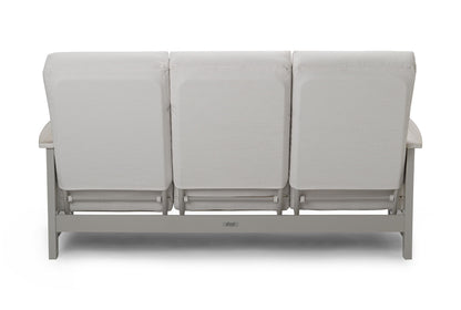 Leeward Supreme Three-Seat Sofa w/ Rustic Arms