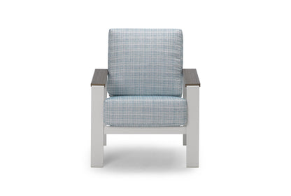 Larssen Cushion Collection Arm Chair w/ Polymer Arms