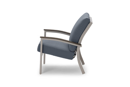 Bazza Cushion Arm Chair w/ Polymer Arms