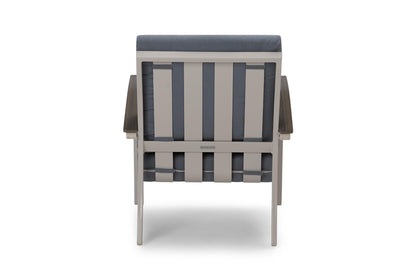 Bazza Cushion Arm Chair w/ Polymer Arms