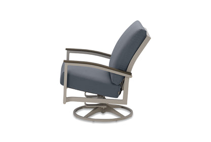 Bazza Cushion Swivel Rocker w/ Polymer Arms