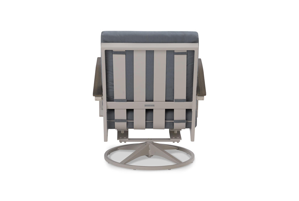 Bazza Cushion Swivel Rocker w/ Polymer Arms
