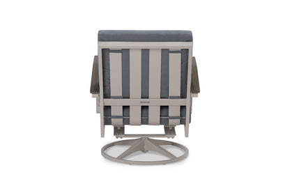 Bazza Cushion Swivel Rocker w/ Polymer Arms