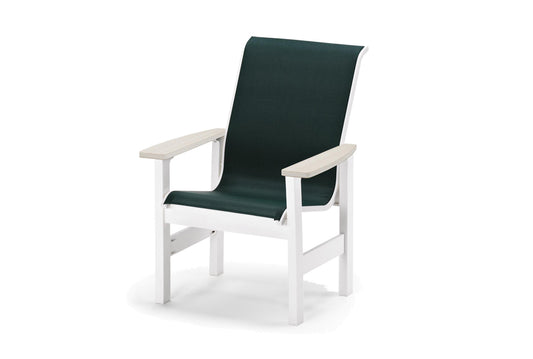 Leeward Sling Arm Chair w/ Rustic Arms