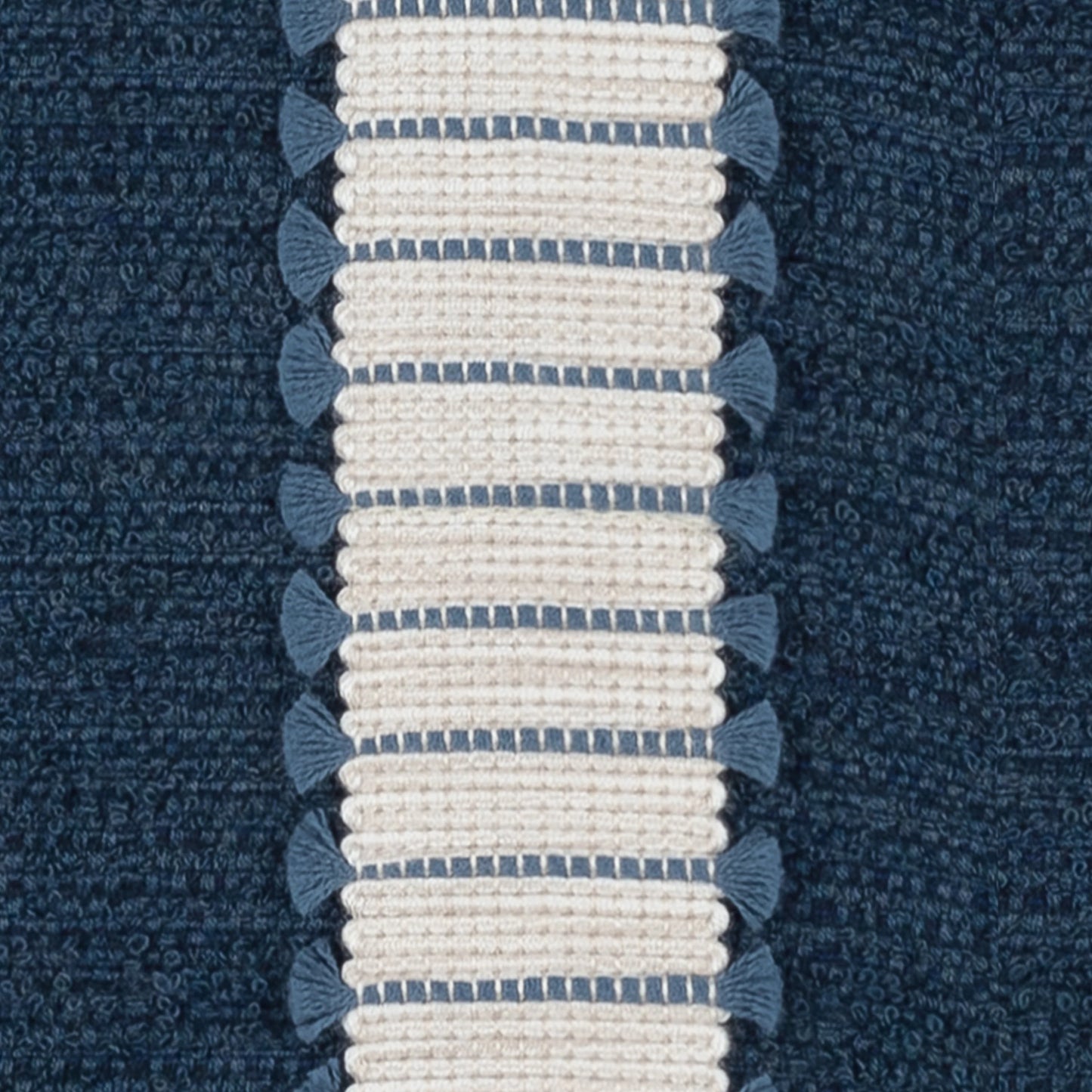 Deluxe Indigo 12"x20" Toss Pillow