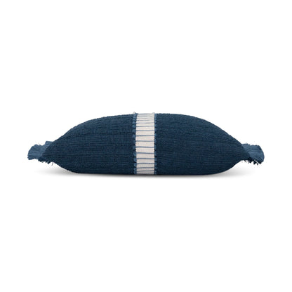 Deluxe Indigo 12"x20" Toss Pillow
