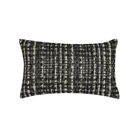 Channel Noir 12" x 20" Toss Pillow