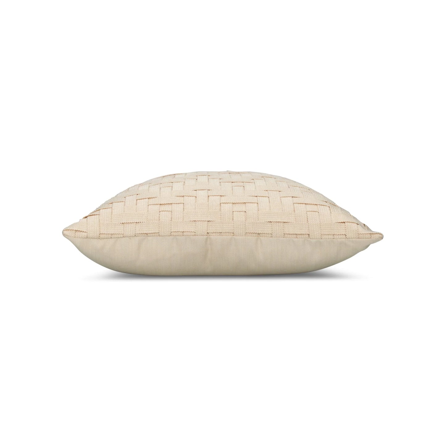 Entwine Crema 20"x20" Toss Pillow
