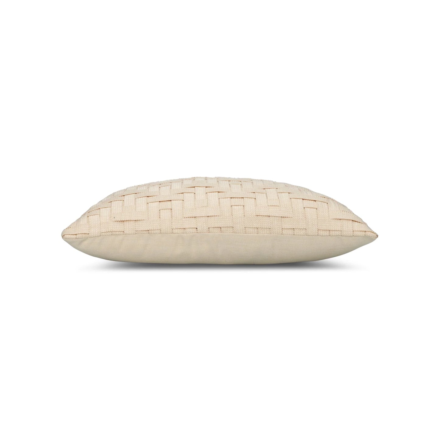 Entwine Crema 12"x20" Toss Pillow