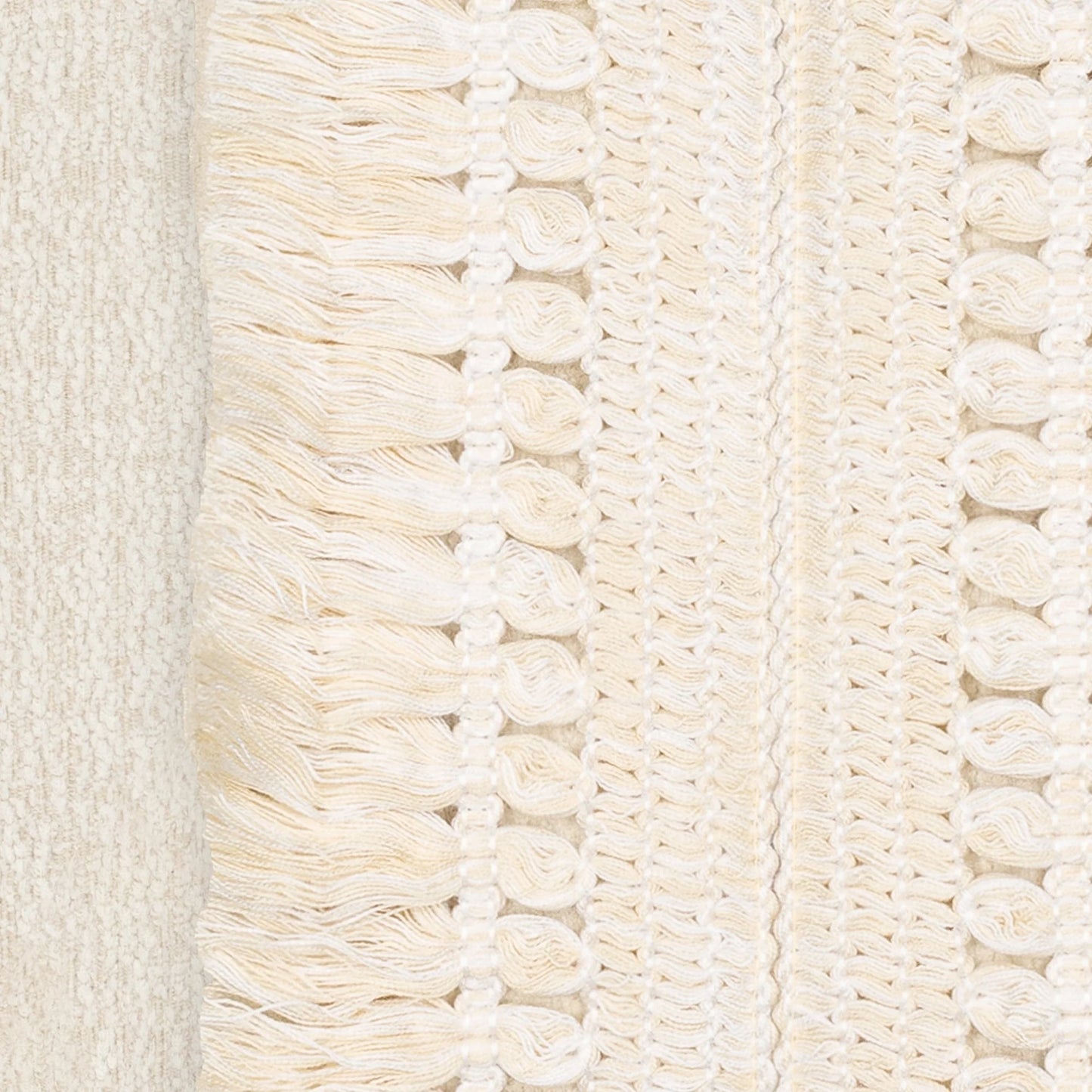 Column Crema 20" x 20" Toss Pillow