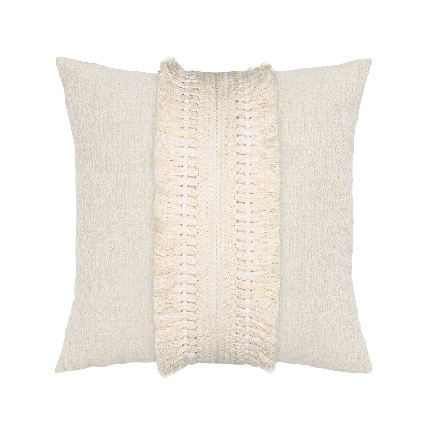 Column Crema 20" x 20" Toss Pillow