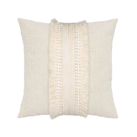 Column Crema 20" x 20" Toss Pillow