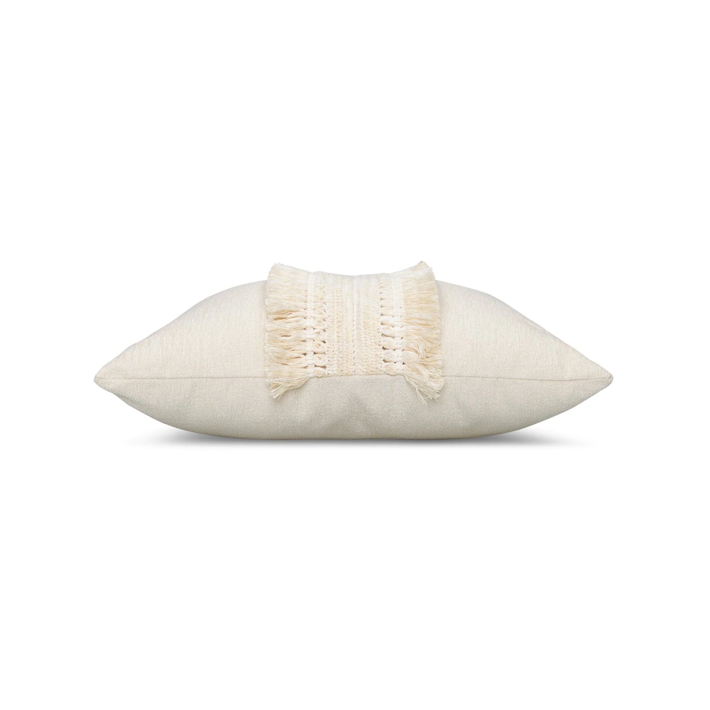 Column Crema 20" x 20" Toss Pillow