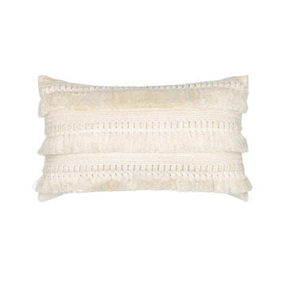 Cascade Crema 12"x20" Toss Pillow