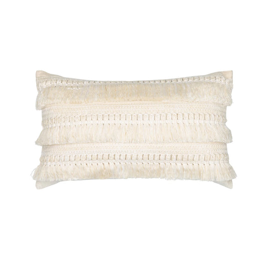 Cascade Crema 12"x20" Toss Pillow