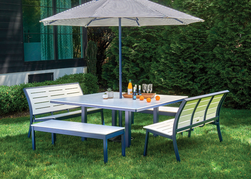 Bazza Bench 56" Stacking Armless Bench