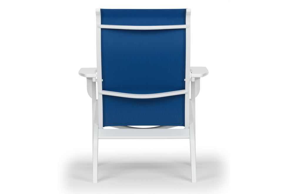 Adirondack MGP Sling Chat Height Arm Chair