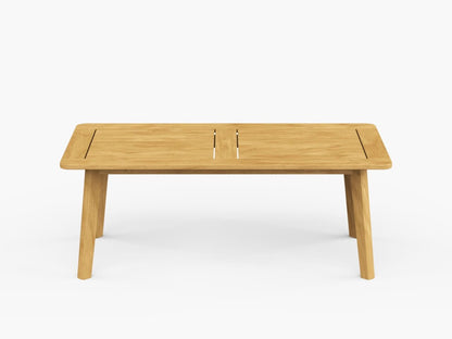 Foundations 48×24” Rectangular Teak Coffee Table
