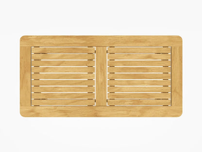 Foundations 48×24” Rectangular Teak Coffee Table