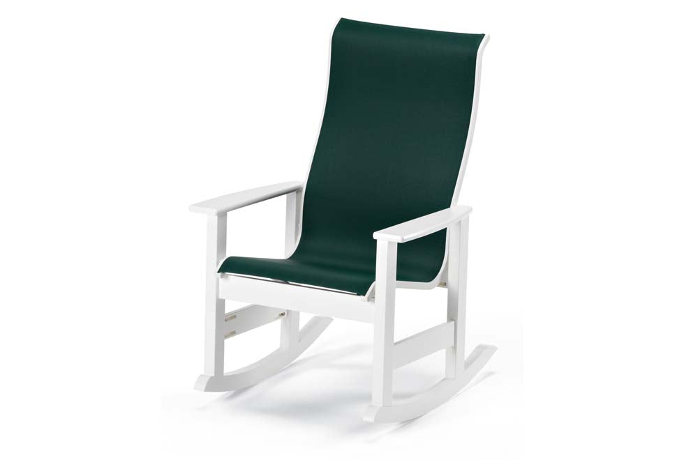 Leward Express Leeward Sling Supreme Rocker w/ MGP Arms – Dartmouth Casual Furniture
