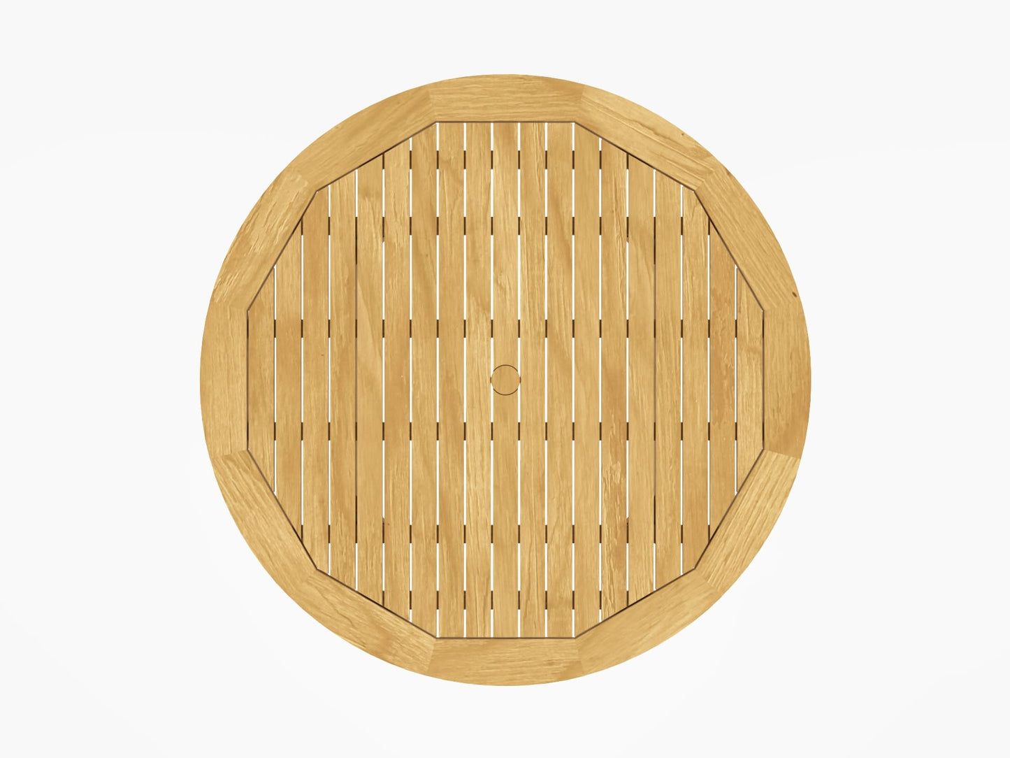 Foundations 52″ Round Teak Dining Table