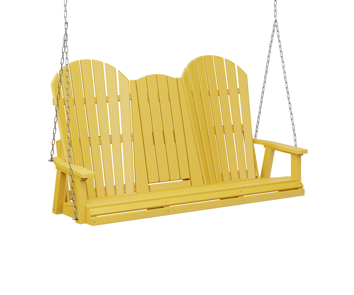 Comfo Back Three Seat Swing with Console