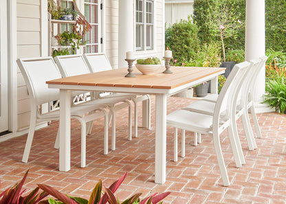 Bazza Sling Stacking Armless Cafe Chair